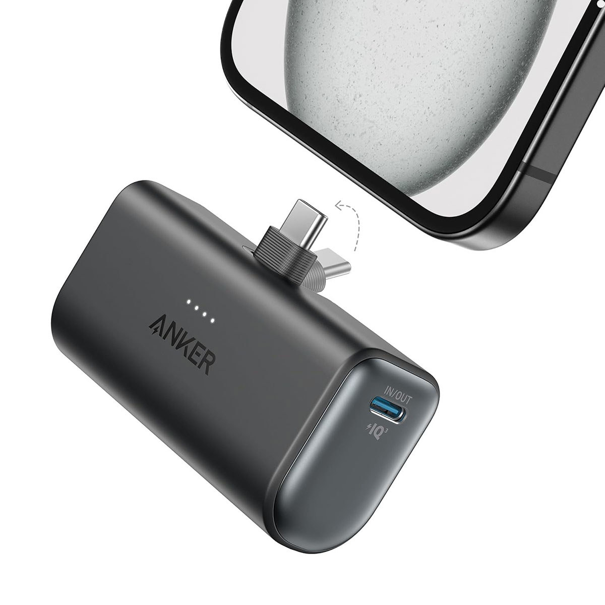 Image of Anker Nano 5000mAh 22.5W Portable Power Bank with USB-C Connector