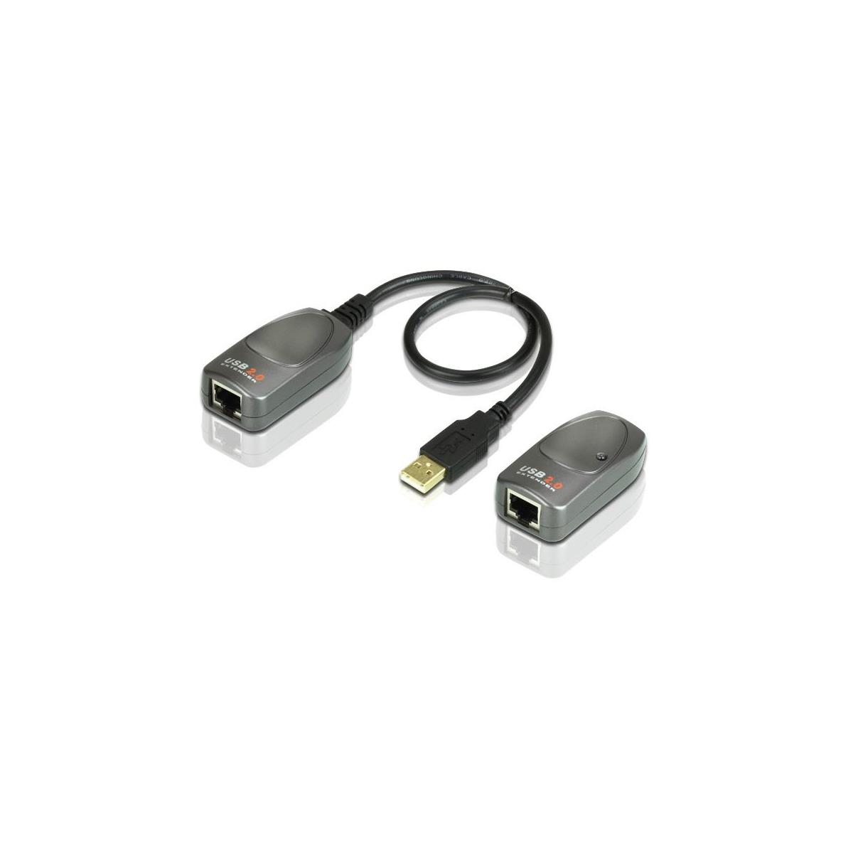 Photos - Other for Computer ATEN UCE260 USB 2.0 Extender, Up to 196' Signal Range 
