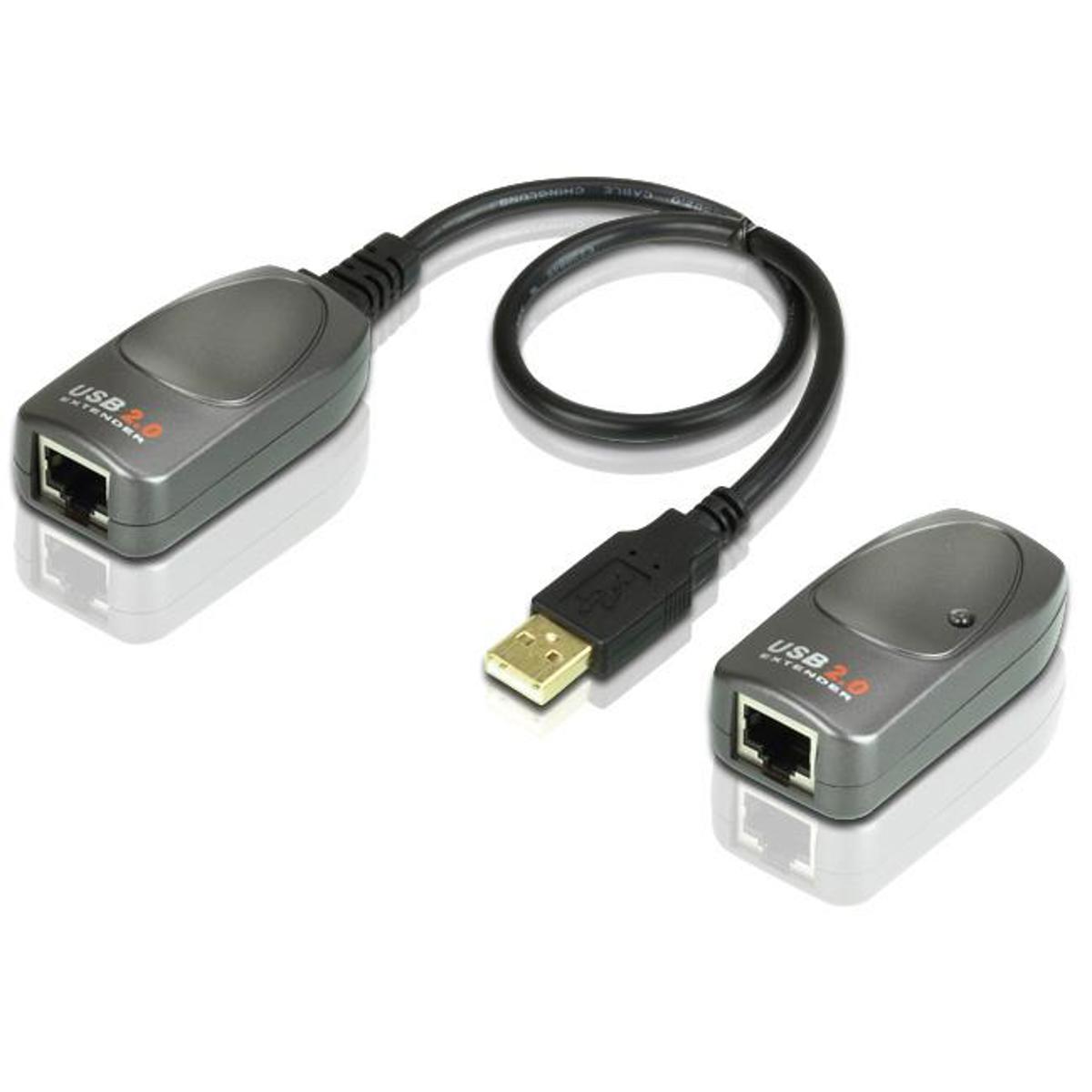 Photos - Other for Computer ATEN UCE260 USB 2.0 Extender, Up to 196' Signal Range 