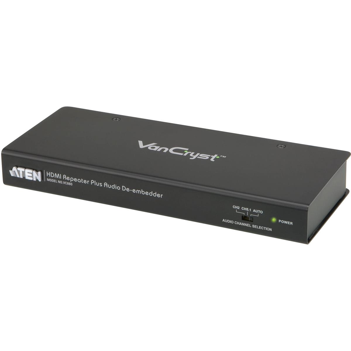 Image of Aten VC880 HDMI Repeater Plus Audio De-embedder