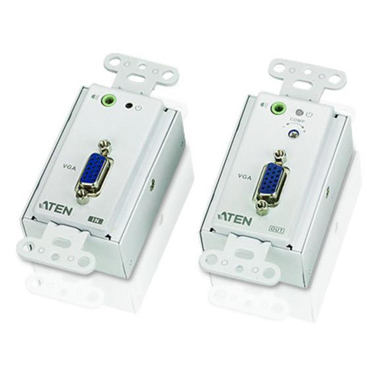 

Aten VE156 VGA Over Cat5 Extender Wall Plate