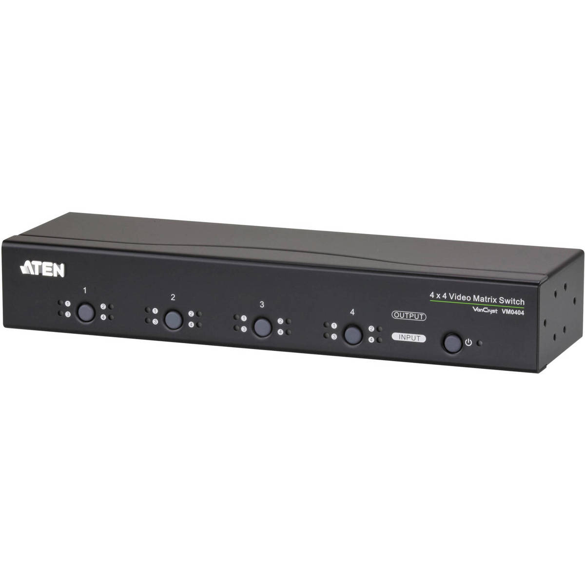 

Aten VM0404 4x4 Video Matrix Switch with Audio