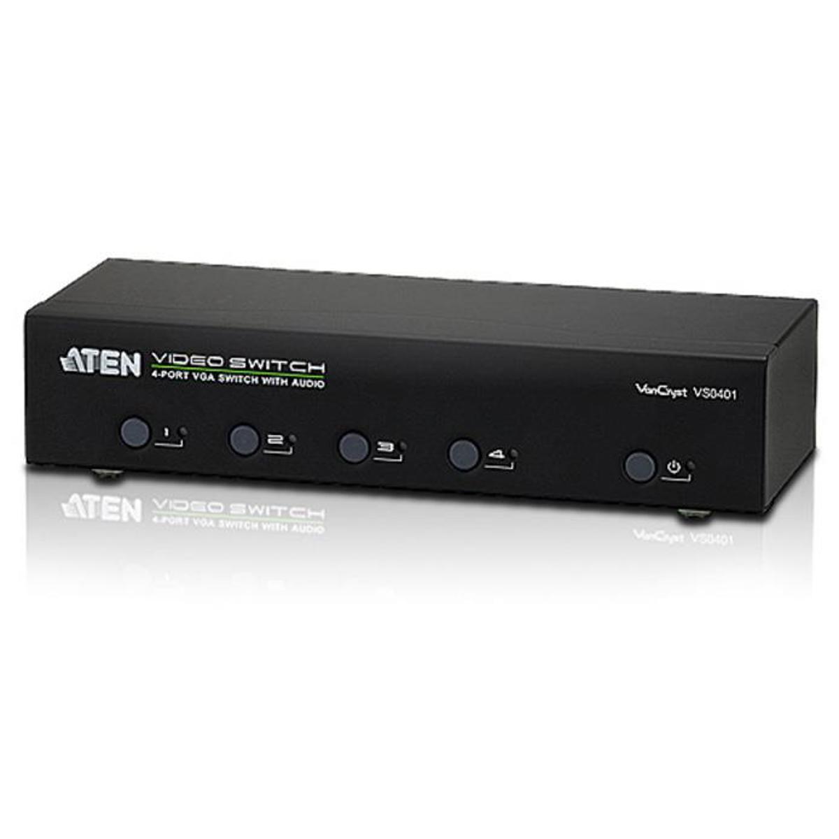 

Aten VS0401 4-Port VGA Switch with Audio