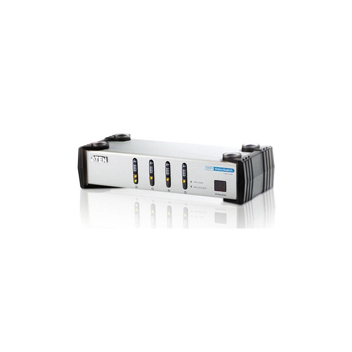 Image of Aten VS461 4-Port DVI Video and Audio Switch
