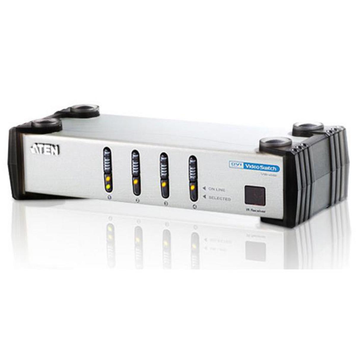 

Aten VS461 4-Port DVI Video and Audio Switch