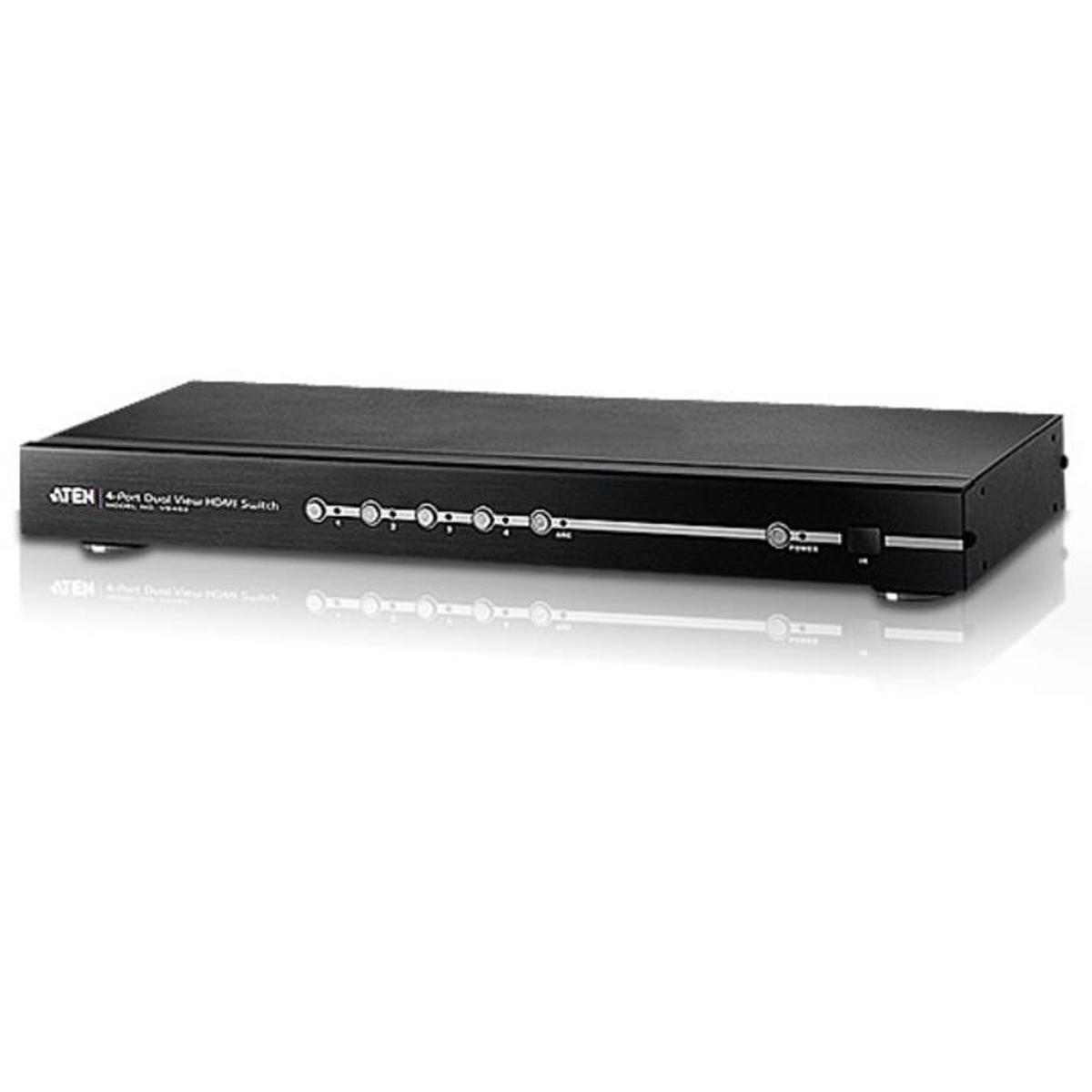 

Aten VS482 4-Port Dual View High Definition Digital Video/Audio HDMI Switch