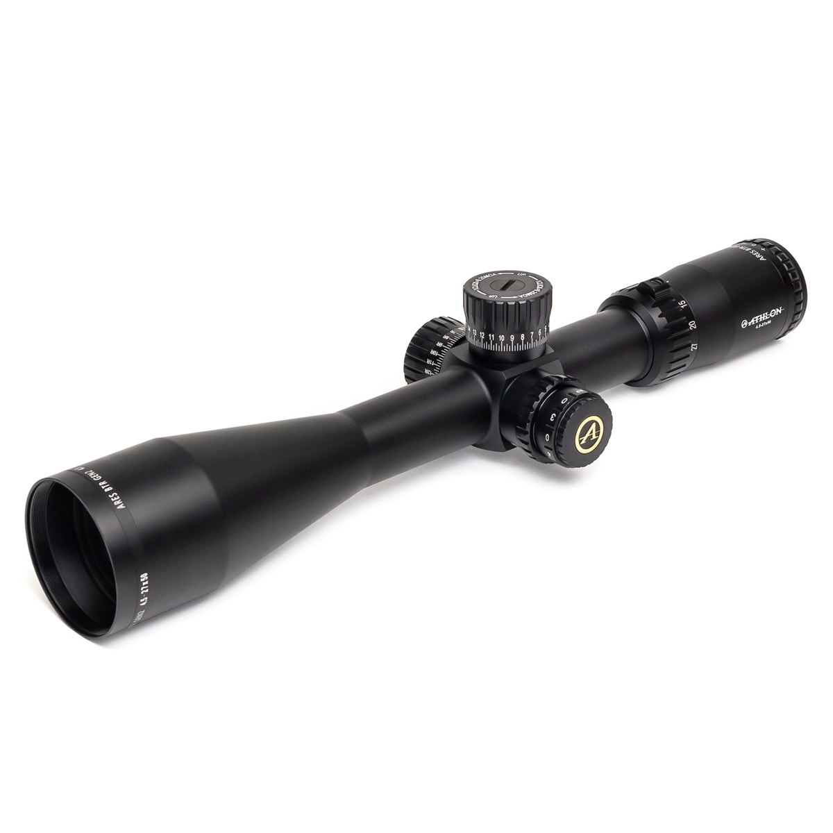 

Athlon Optics 4.5-27x50 Ares BTR GEN2 HD Riflescope, FFP MOA APLR3 Ret, 30mm