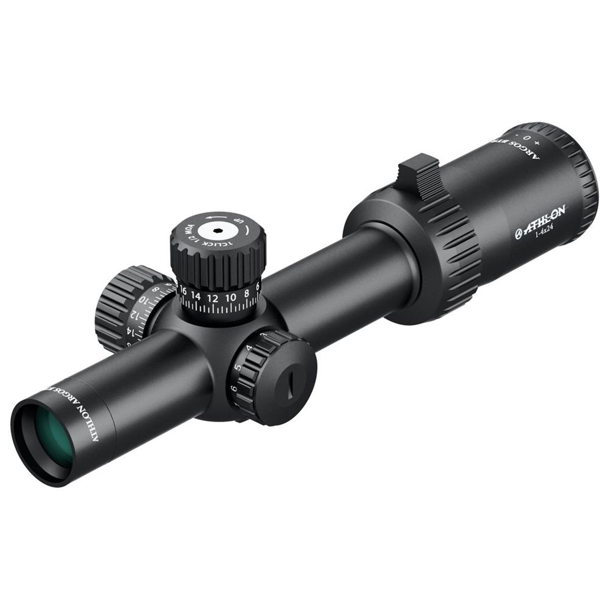 Athlon Optics 1-4x24 Argos BTR Riflescope, Illum FFP MOA AHSR14 Ret, 30mm Tube -  214053