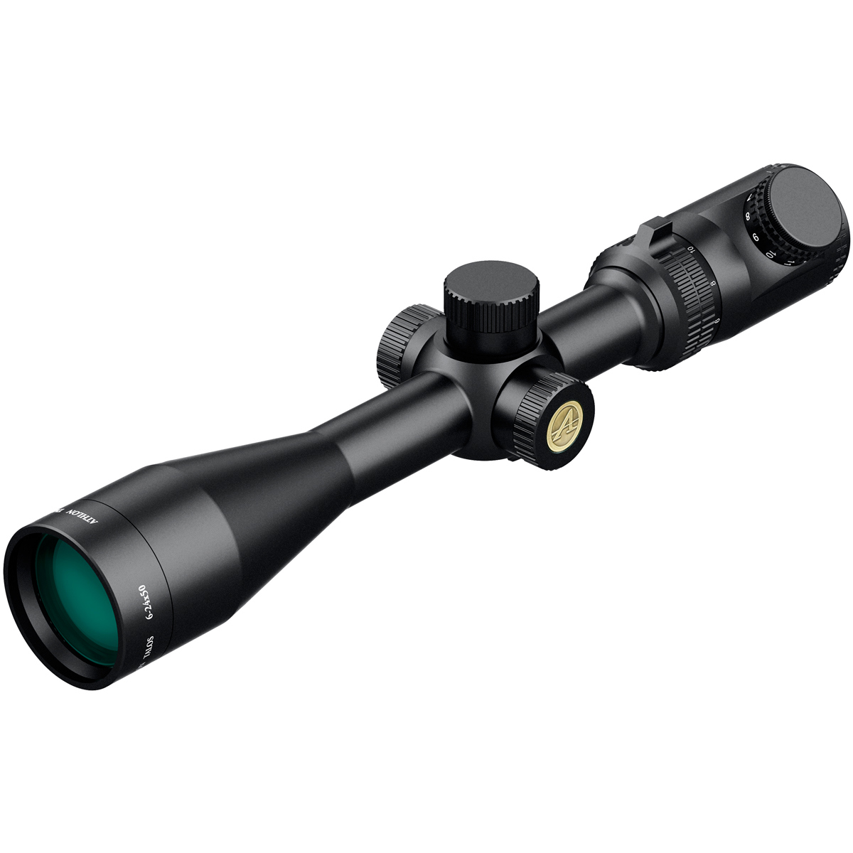 

Athlon Optics 6-24x50 Talos Riflescope, Illum SFP MIL ATMR1 Reticle, 1" Tube