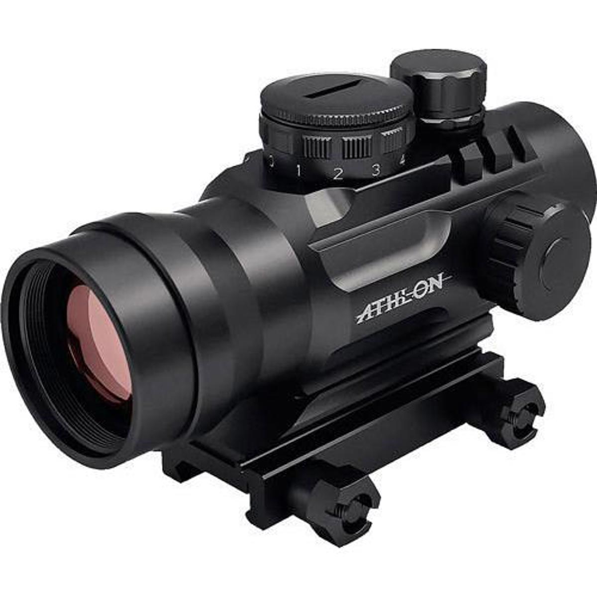 

Athlon Optics 1x30mm Midas BTR RD12 Red Dot Sight, 4 Adjustable Reticle Patterns