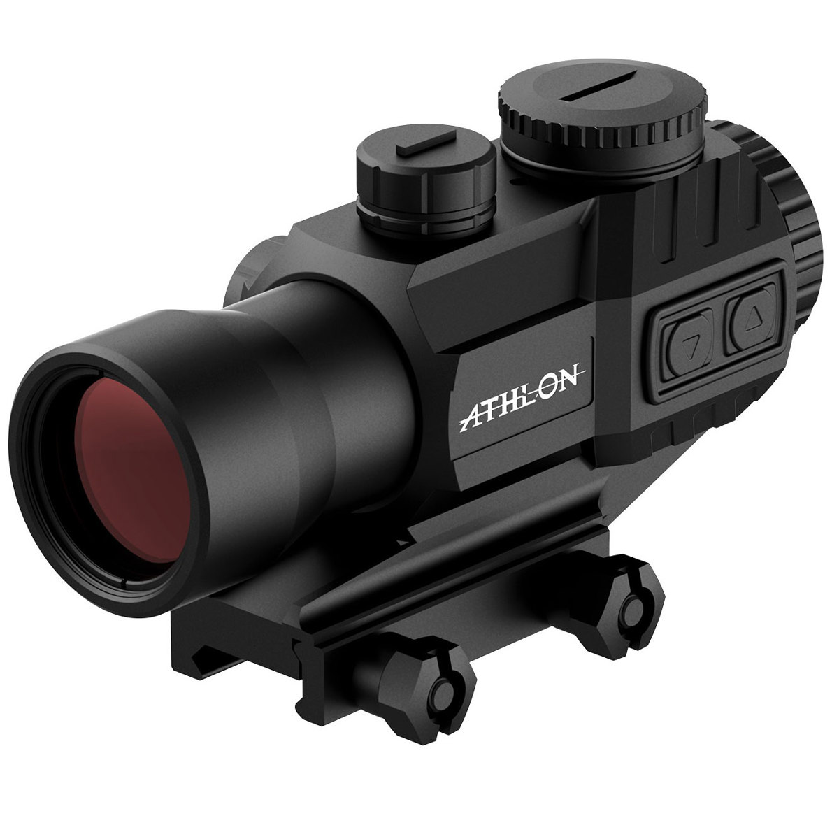 

Athlon Optics 3.9x30 Midas TSP4 Prism Scope with Red/Green Illuminated Reticle