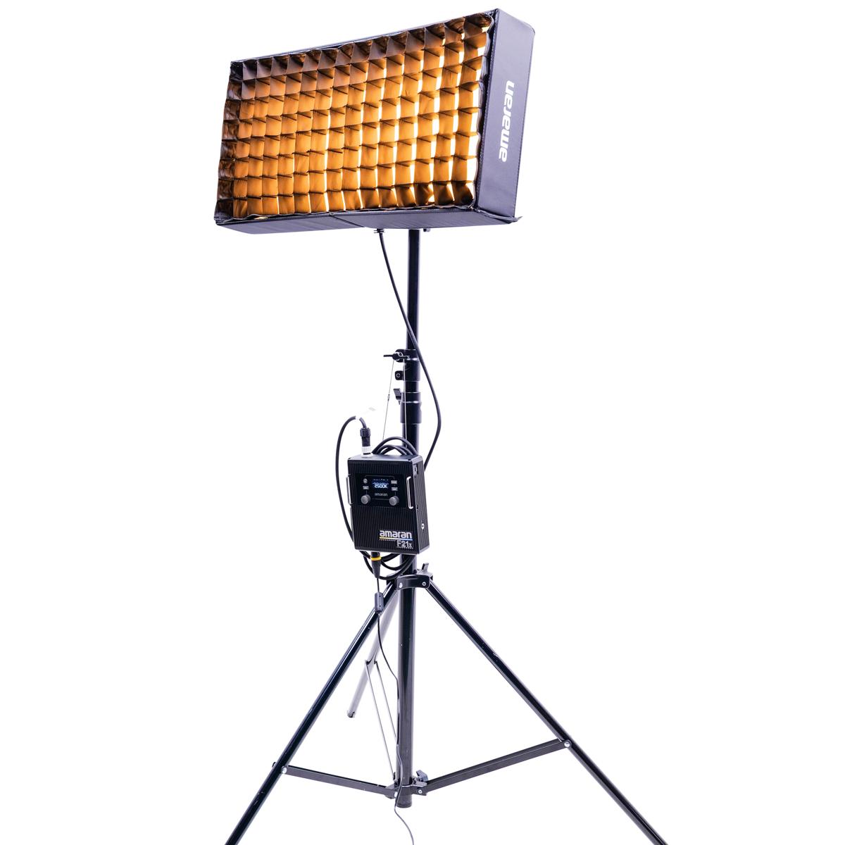 

Aputure Amaran F21x 2x1' 100W Bi-Color Flexible LED Mat Fixture, Gold-Mount