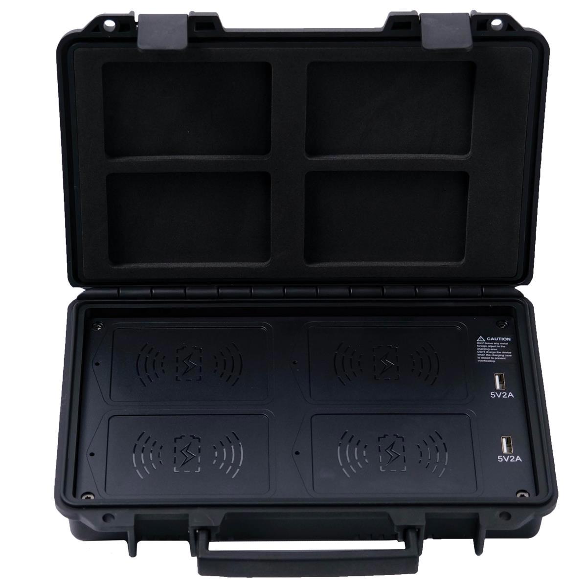 

Aputure MC 4 Light Wireless Charging Case, Open Box