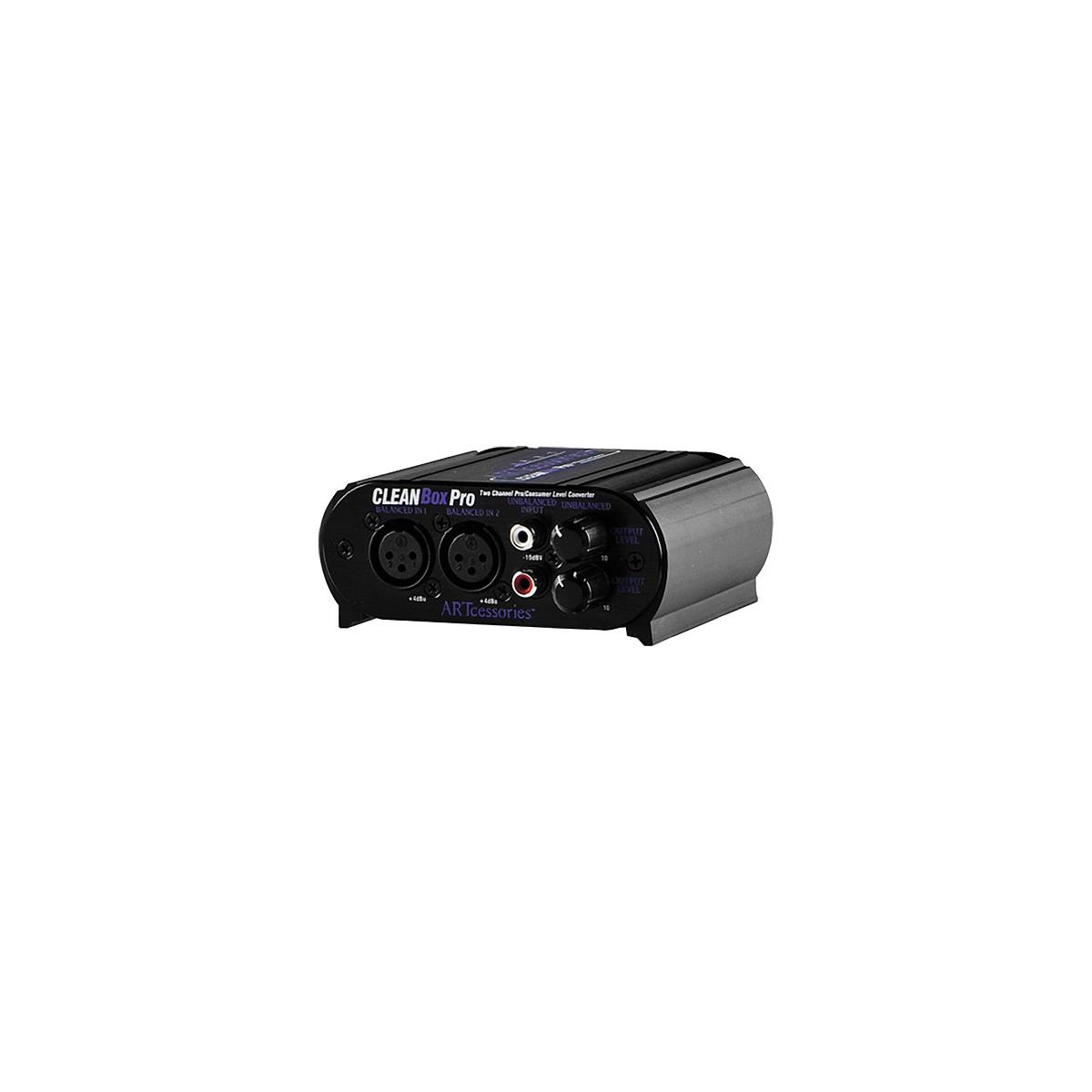Image of Art Pro Audio CLEANBoxPro Dual Channel Level Converter