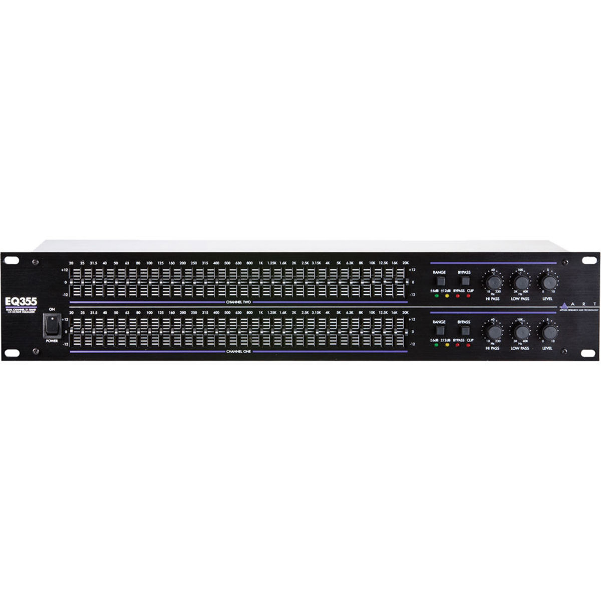 

Art Pro Audio EQ355 Dual-Channel 31-Band Graphic Equalizer