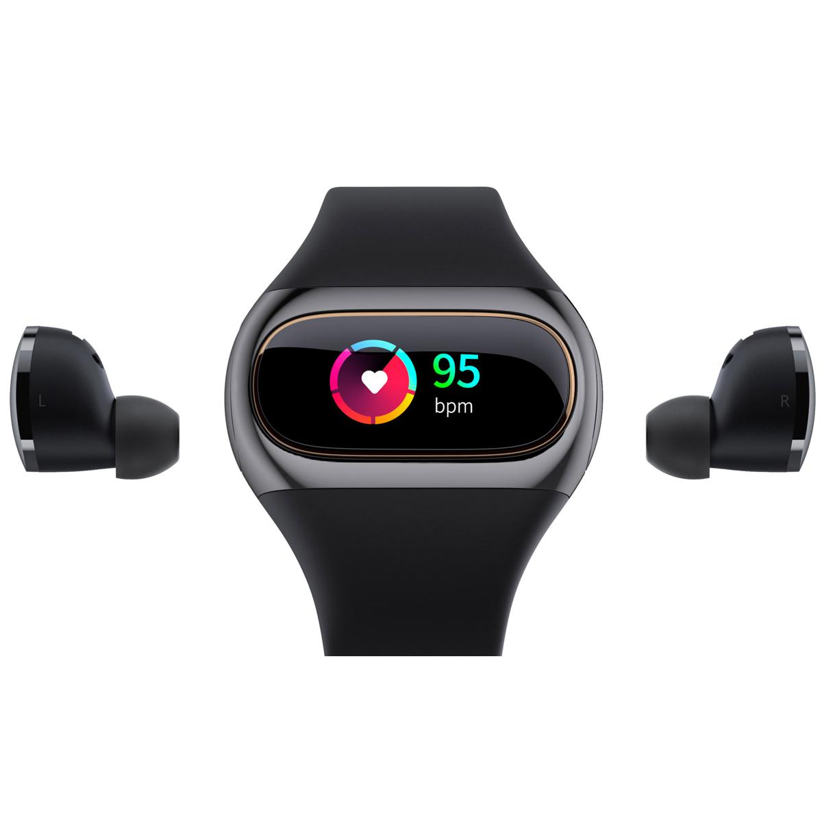 

AOC AiPower Wearbuds: True Wireless Hi-Fi Earbuds with Fitness Tracker