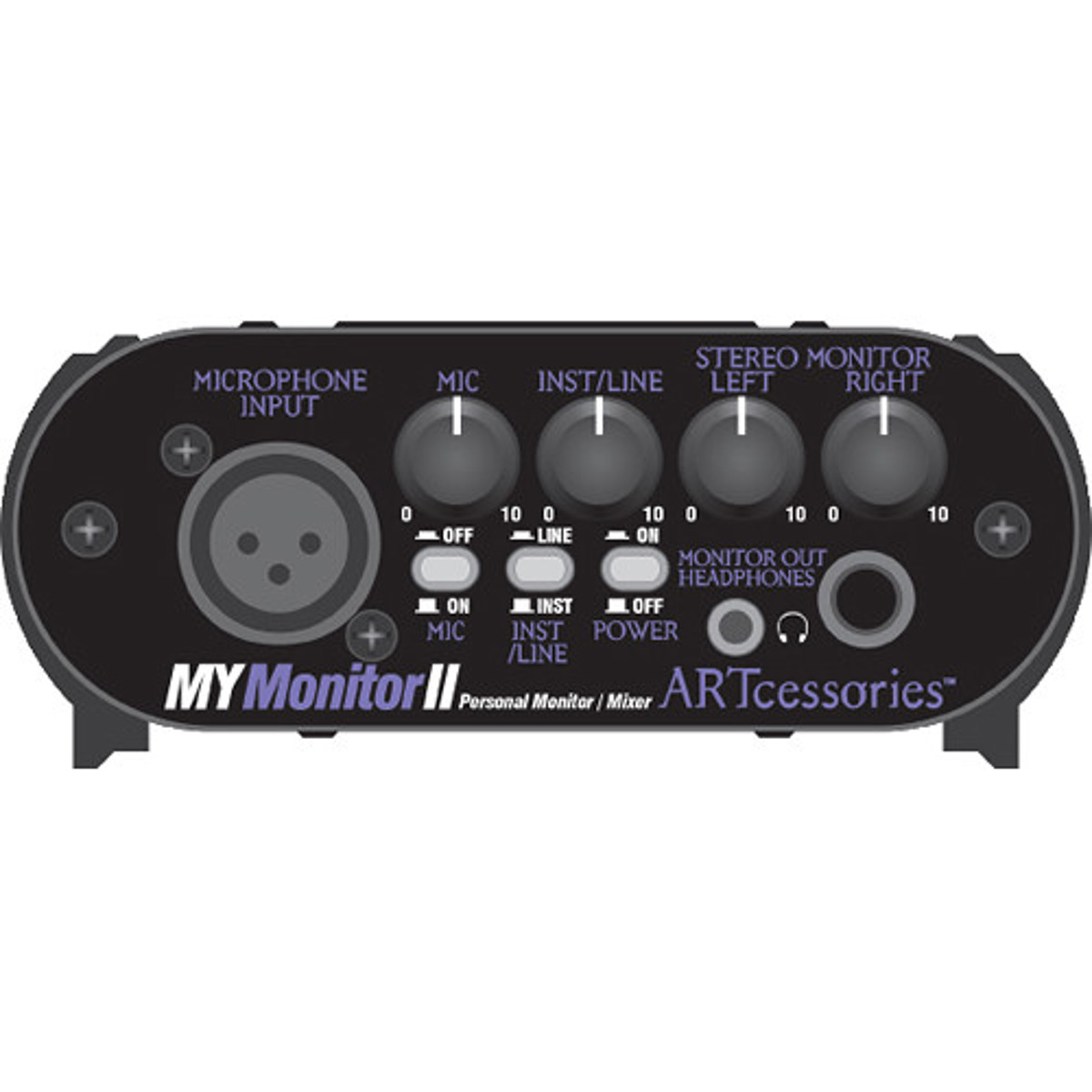 

Art Pro Audio MYMonitorII Personal Monitor Mixer with Mic & Line Input