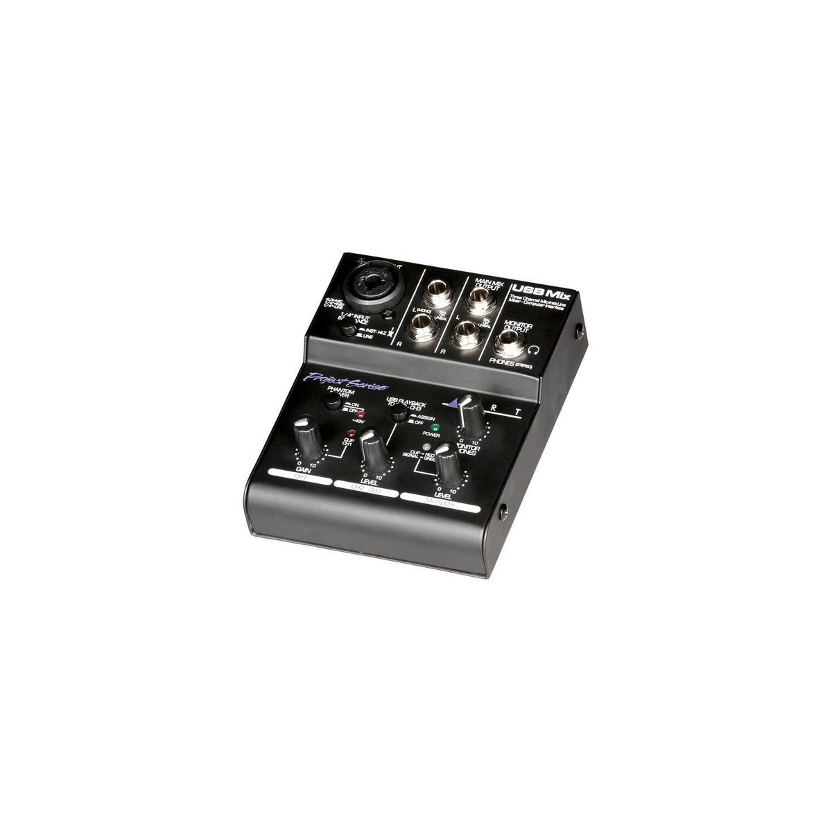 Image of Art Pro Audio USB Mix 3-Channel Mixer and USB Audio Interface