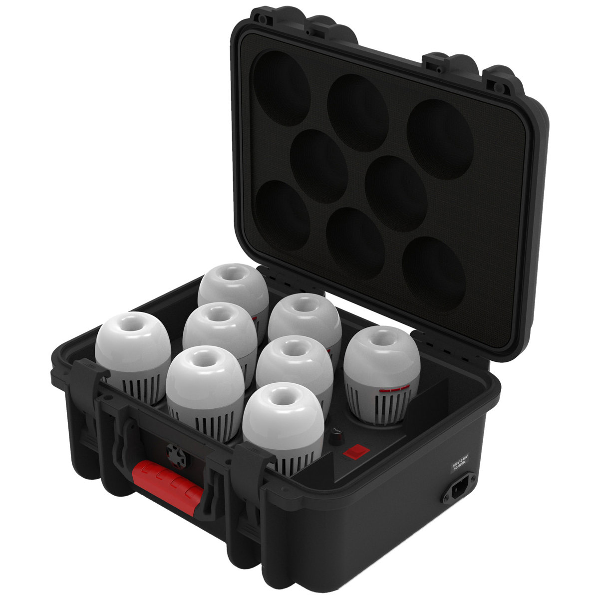 

Aputure Accent B7c RGBWW Color Mixing LED 8-Light Kit w/Charging Case, Open Box