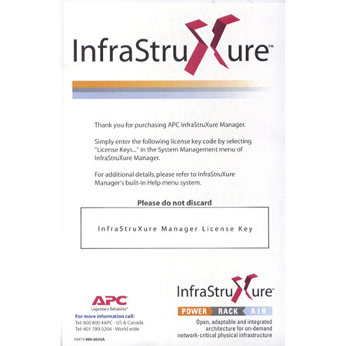 

American Power Conversion (APC) APC InfrastruxureWare Data Center Expert