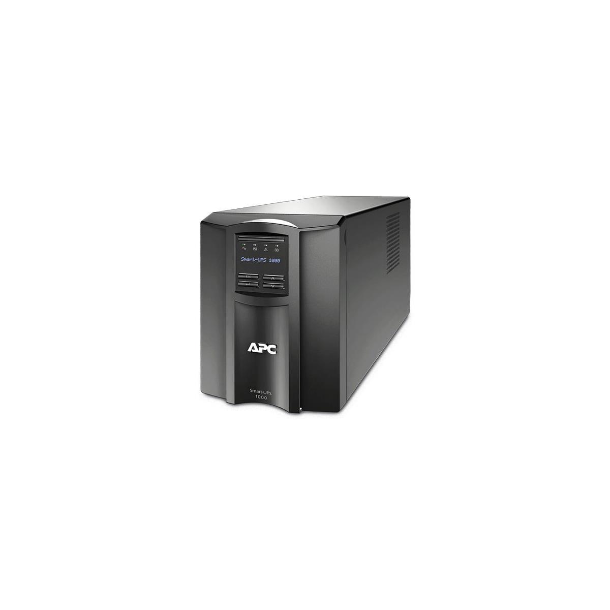 Image of American Power Conversion (APC) Smart-UPS 1000 VA 670 Watts 8 Outlets UPS w/LCD