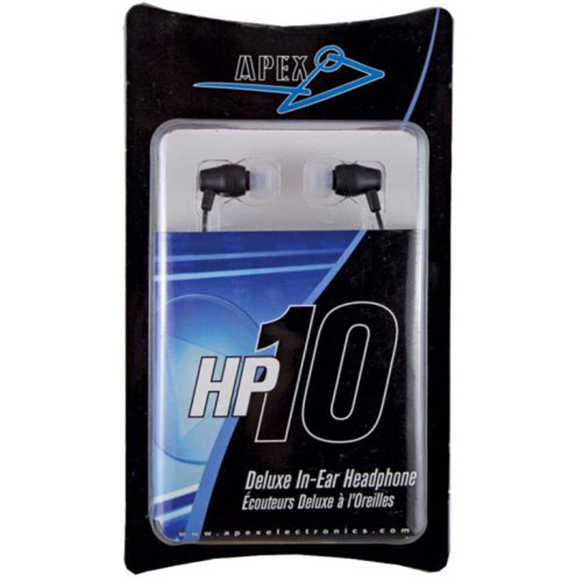 Image of Apex HP10 Deluxe In-Ear Style Headphones with 1/8&quot; Plug