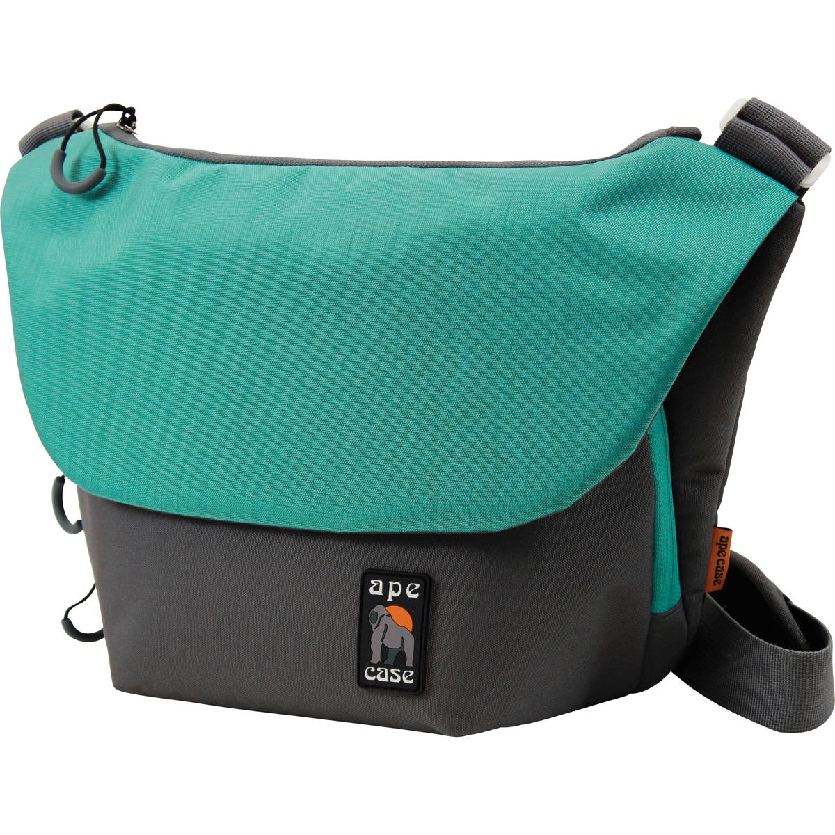 

Ape Case AC580 Large Tech Messenger Case for Camera/DSLR System, Gray & Teal