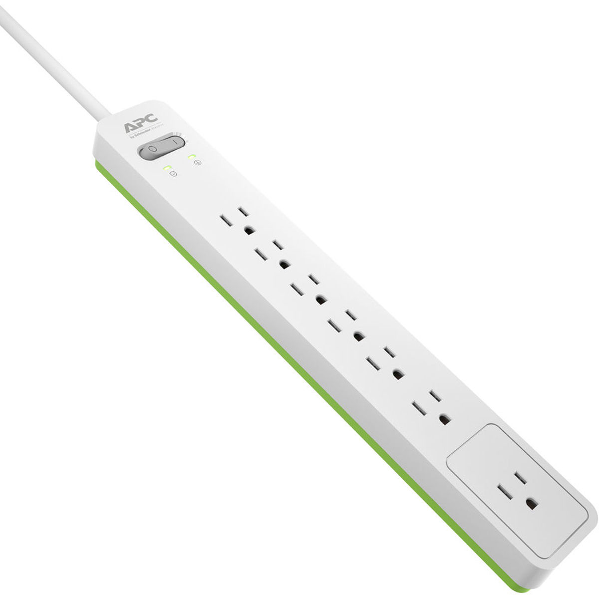 

American Power Conversion (APC) PE76 Essential SurgeArrest, 120V, 6' Cord, White