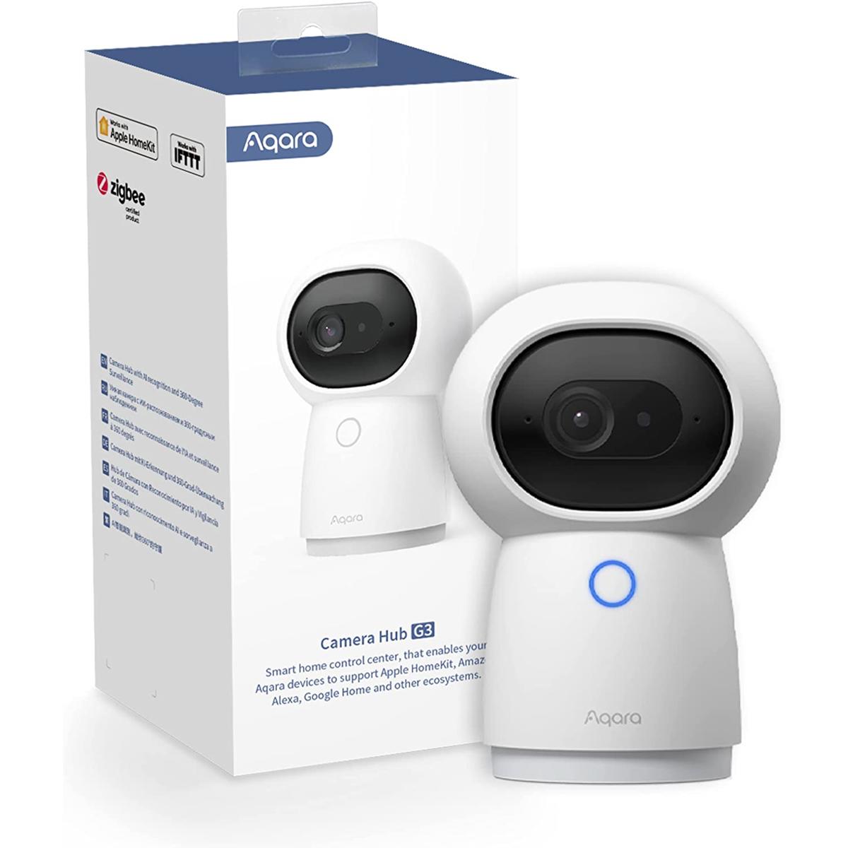 

Aqara CH-H03 Camera Hub G3 2K Indoor Security Camera, White