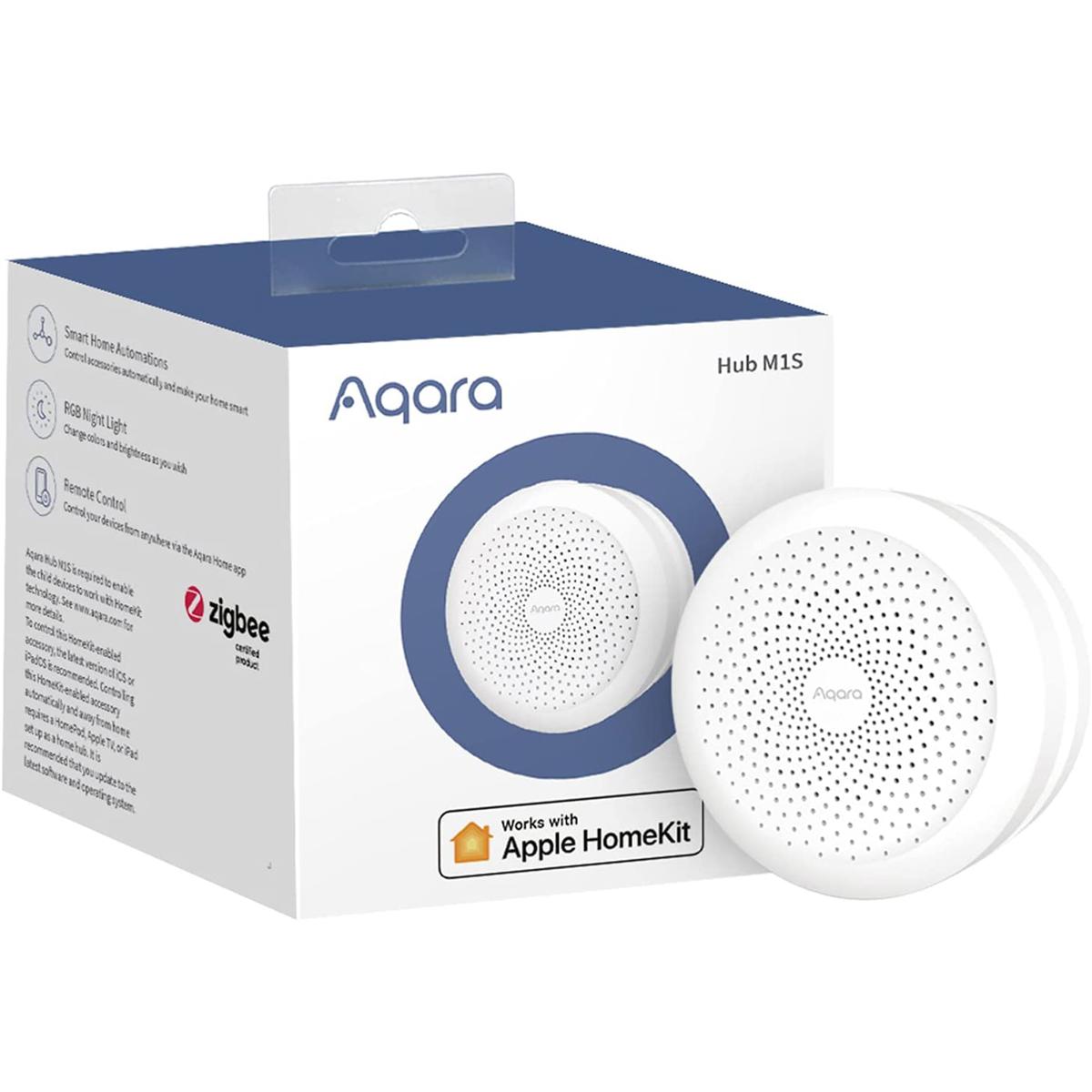 

Aqara HM1S-G01 Smart Hub M1S Wireless Smart Home Bridge for Alarm System, White