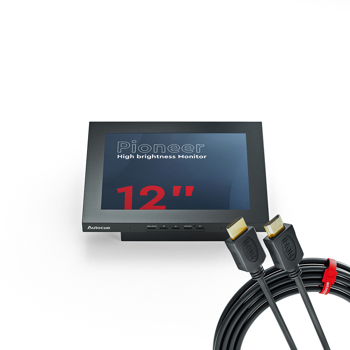 

Autocue 12" Pioneer High Brightness Monitor, HD-SDI/CVBS/VGA/HDMI