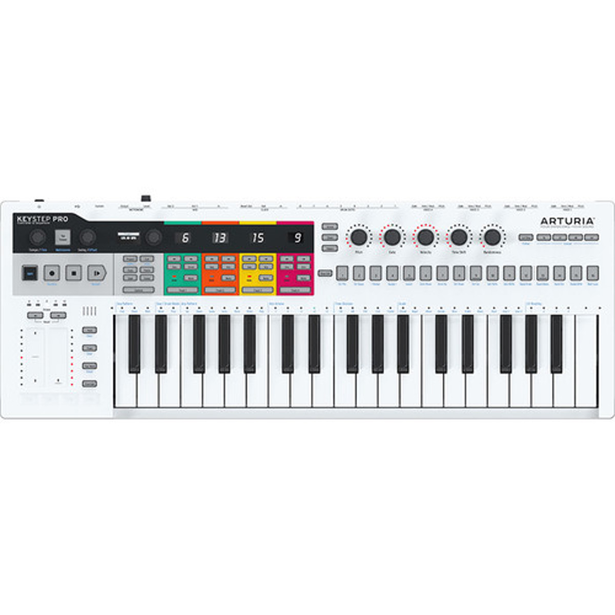 

Arturia KeyStep Pro 37-Key MIDI Keyboard with Advanced Sequencer and Arpeggiator