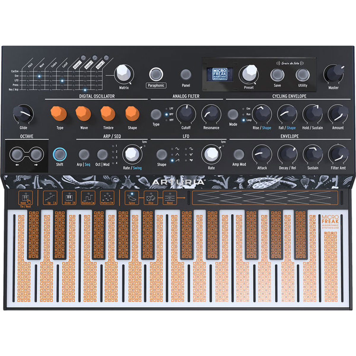 

Arturia MicroFreak Hybrid Analog/Digital Synthesizer