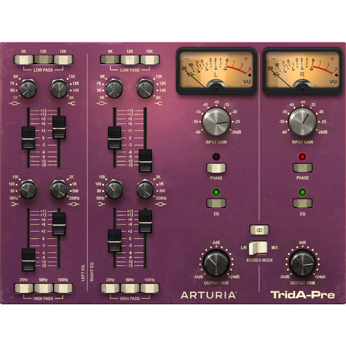 Image of Arturia TridA-Pre Musical Equalizer Plug-In License