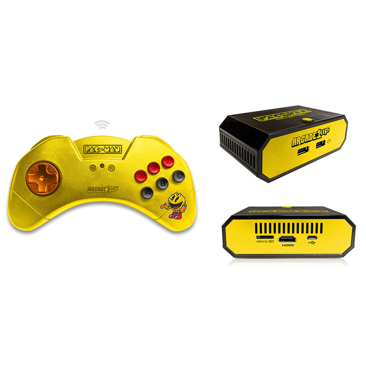 

Arcade1Up Pac-Man HDMI Game Console with Wireless Controller