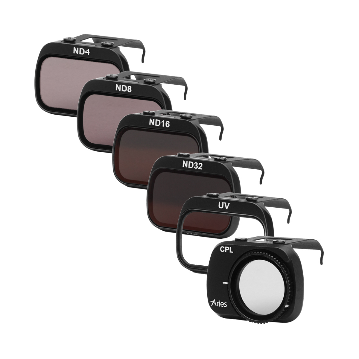 

Aries ND Filters Set for DJI Mavic Mini/Mini 2 Drone, 6-Pack