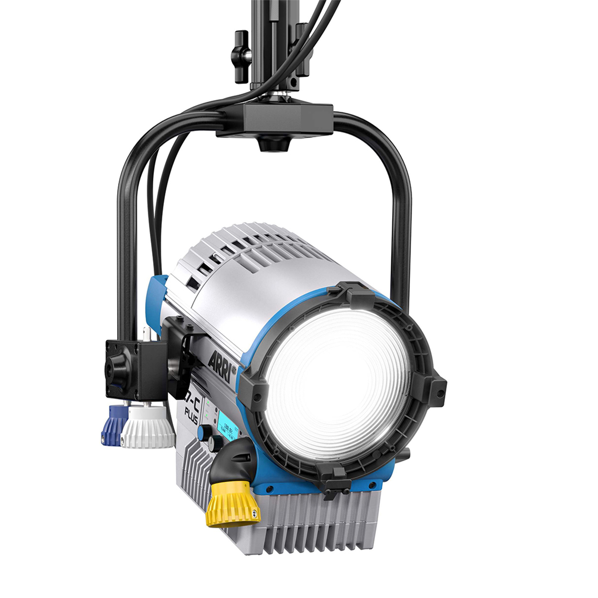 

ARRI L7-C Plus 7" 220W RGBW LED Fresnel Light w/Pole Operated Yoke, Blue/Silver