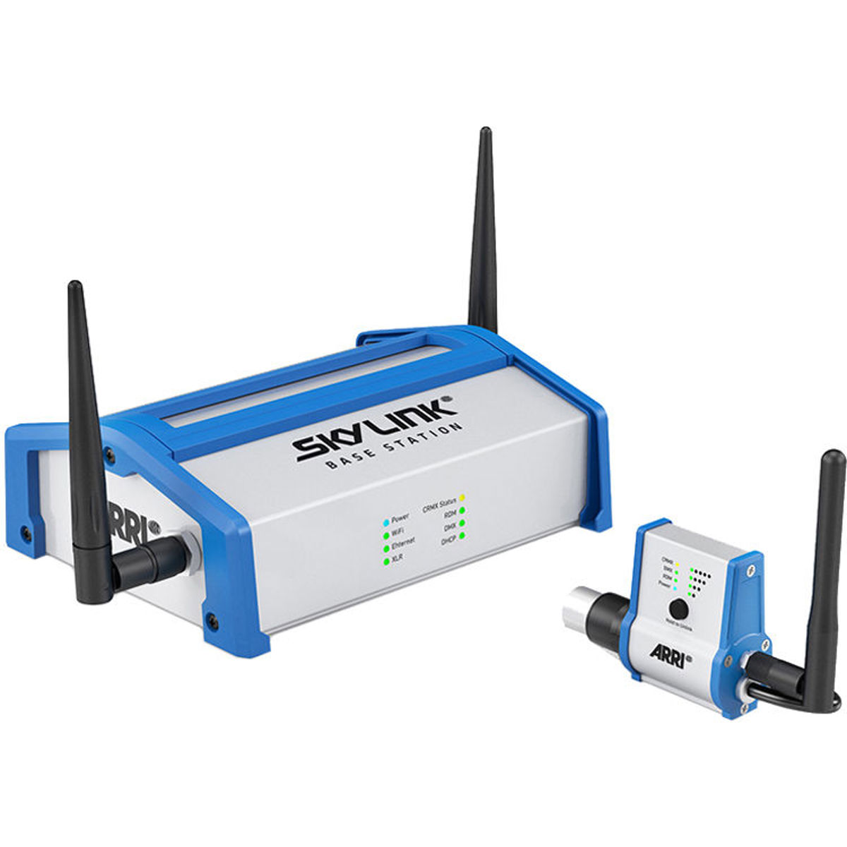 

ARRI SkyLink 10x Receiver with Base Station and Edison Connector, Blue/Silver