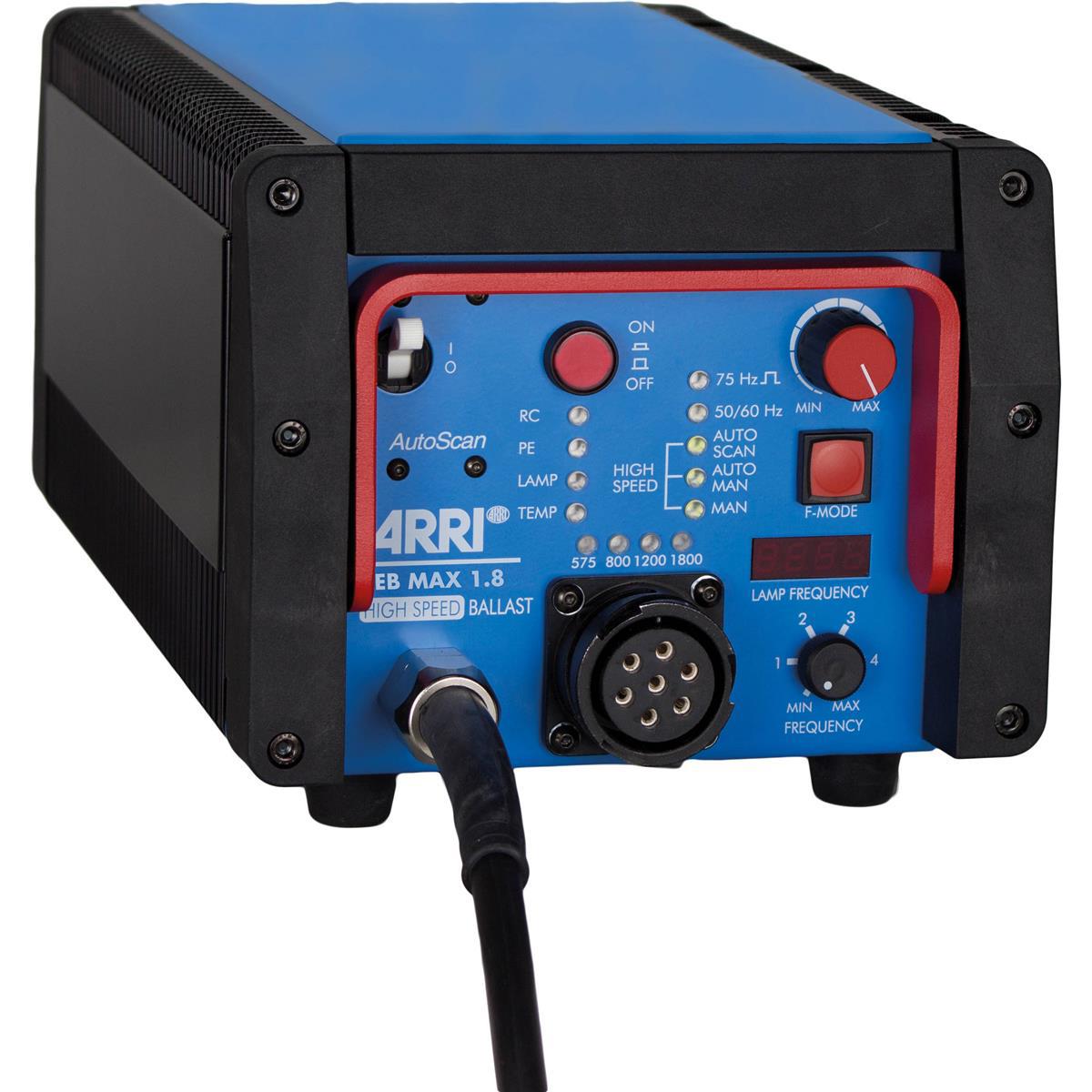 

ARRI 575/800/1200/1800W HS Ballast, ALF DMX CCL AutoScan (Open Box)