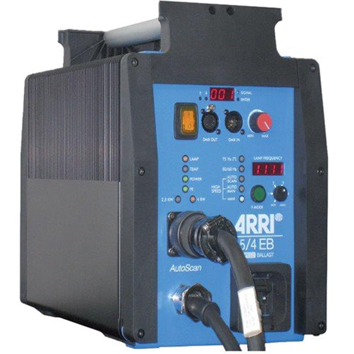 

ARRI EB 2.5/4K High Speed Ballast with ALF and DMX, AutoScan, 1000Hz, 120/230V