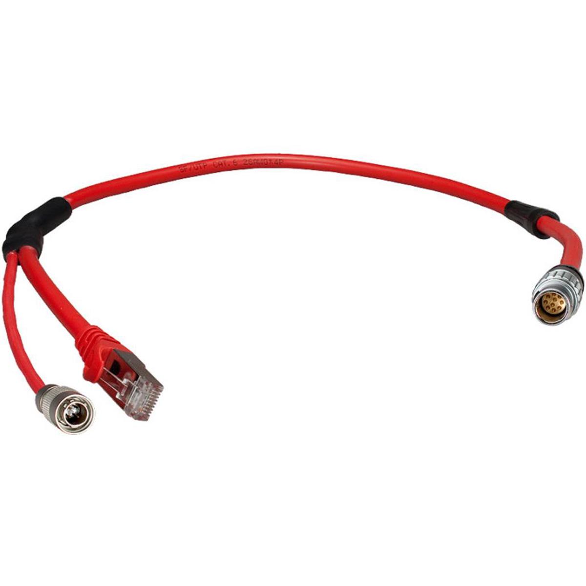 

Ambient Recording Master Lockit to ARRI Alexa Ethernet/Power Cable, 0.5m, Red