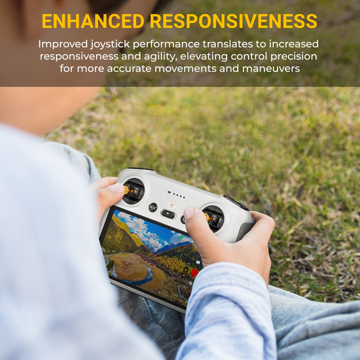 Aries Extension Joysticks for DJI RC, RC2 and Gaming Controller #AR-RC-EJS