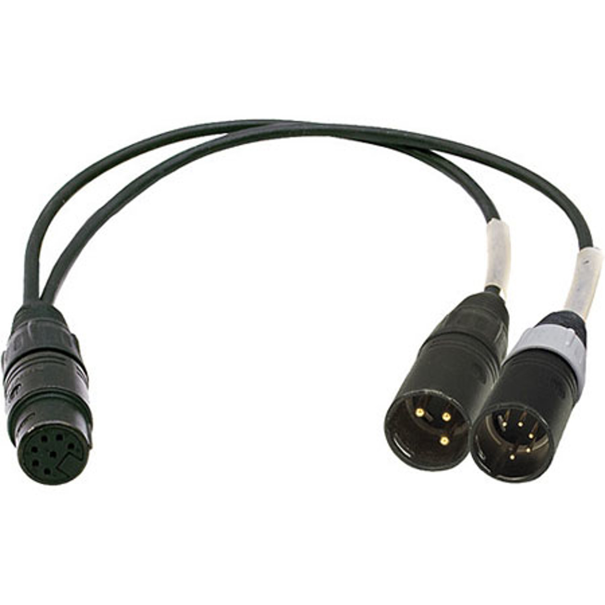 

Ambient Recording 10" XLR-7F to XLR-3M and XLR-5M Double-MS Breakout Cable