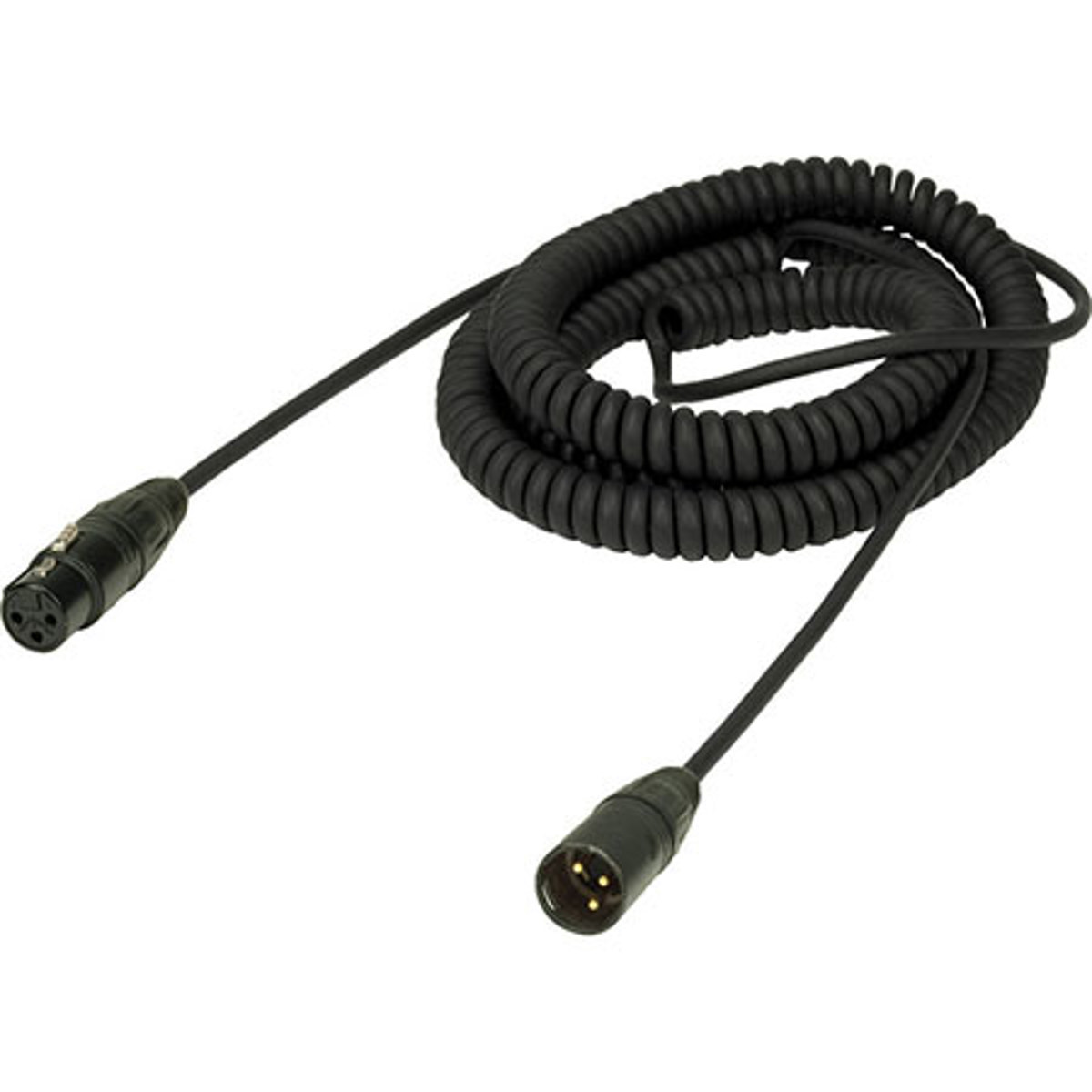 

Ambient Recording 31.49-118.11" XLR3F to XLR3M Coiled Mono Microphone Cable