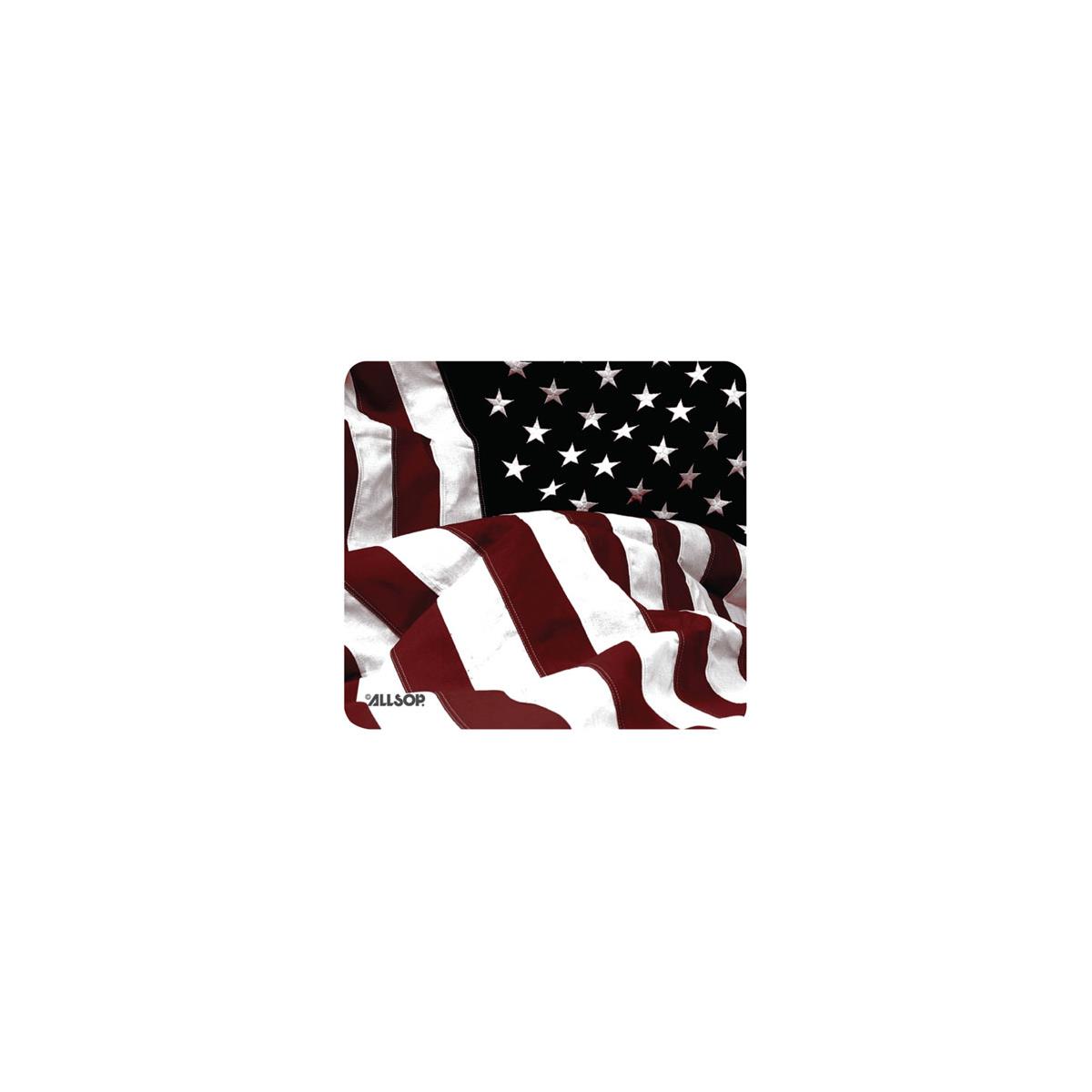 Image of Allsop American Flag Mouse Pad