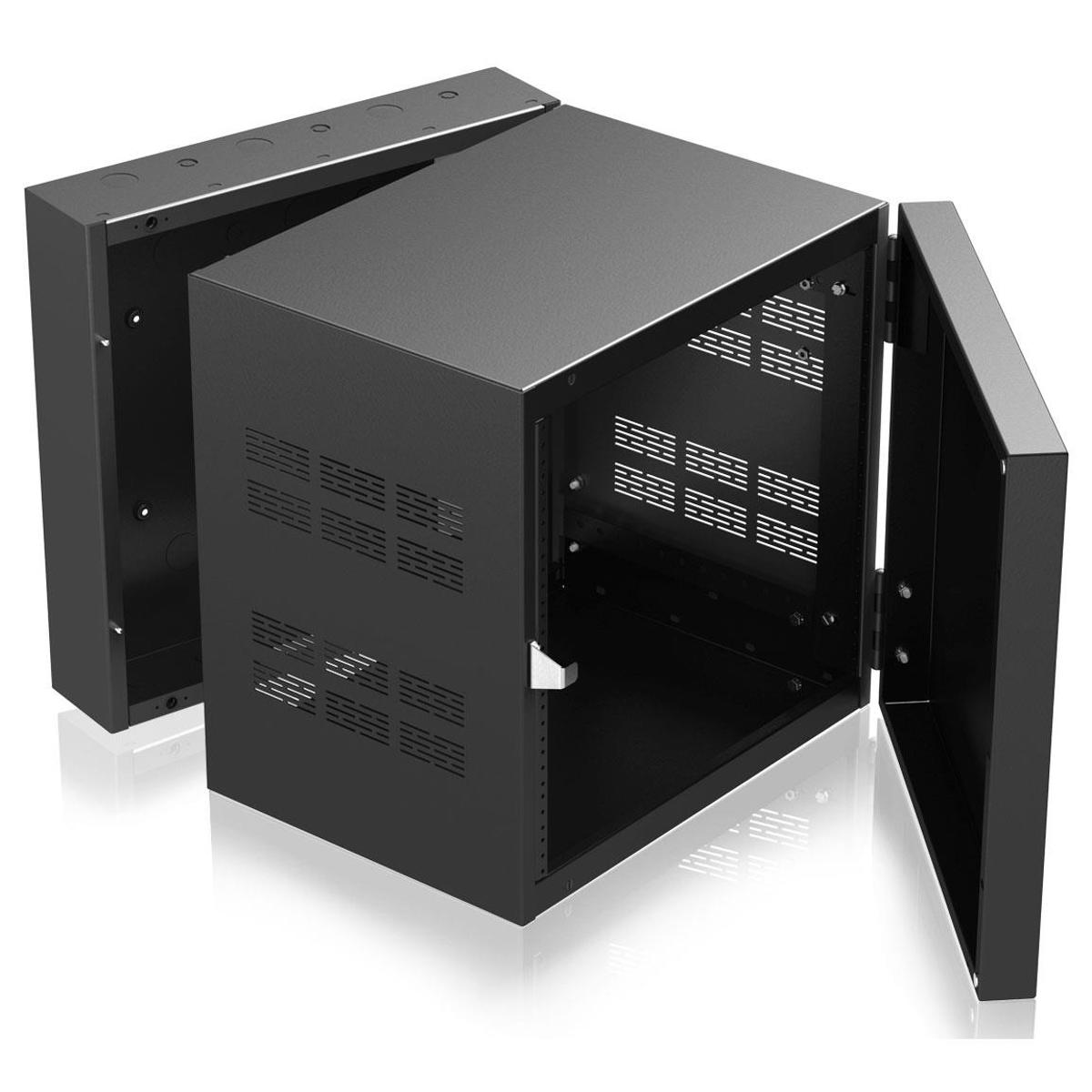 

Atlas Sound 310-15 Stand-Alone Wall Cabinet, Adjustable Rails, 15" Depth, 10RU