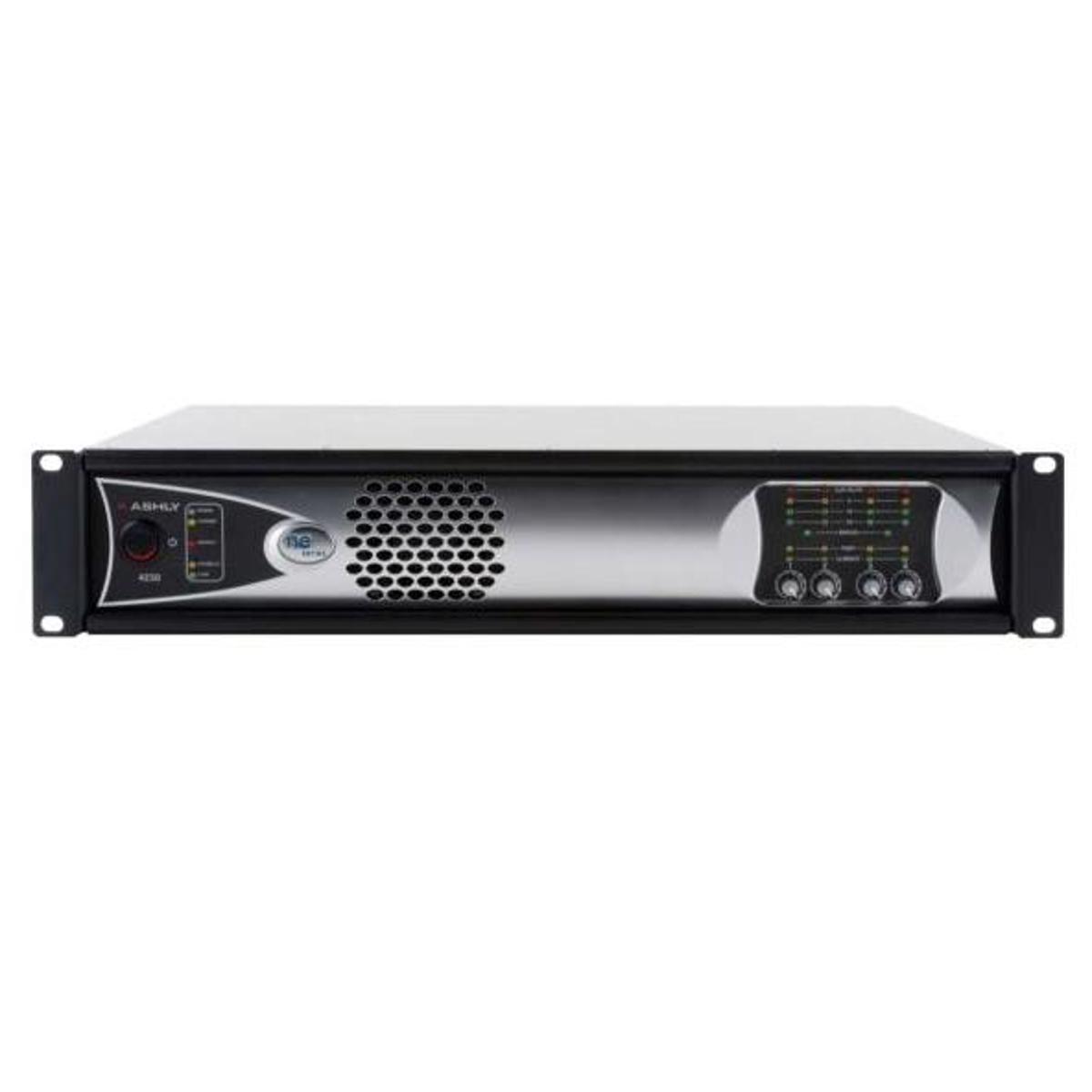 

Ashly ne4250.70pe 4-Channel Power Amplifier, Protea DSP and CNM-2 CobraNet Card