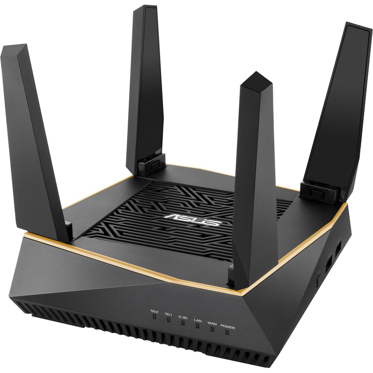 

ASUS RT-AX92U AX6100 Tri-Band Mesh Wi-Fi 6 Gaming Router