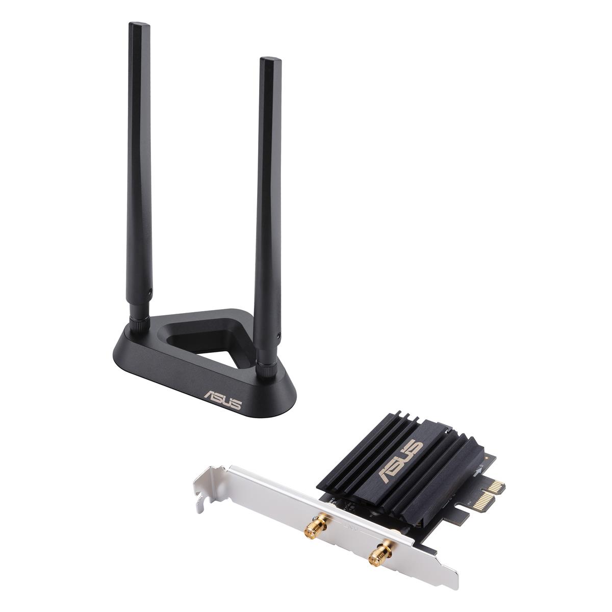 Image of ASUS PCE-AX58BT AX3000 Dual-Band PCIe Wi-Fi / Bluetooth Combo Adapter