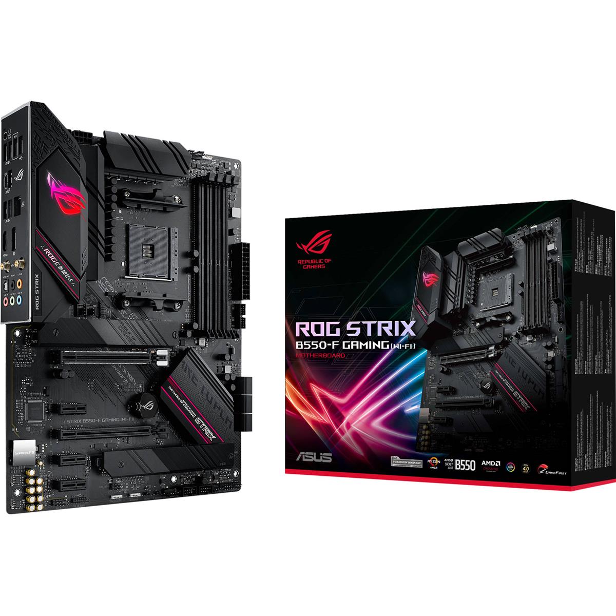 Image of ASUS Asus ROG Strix B550-F AMD AM4 ATX Gaming Motherboard with PCIe 4.0